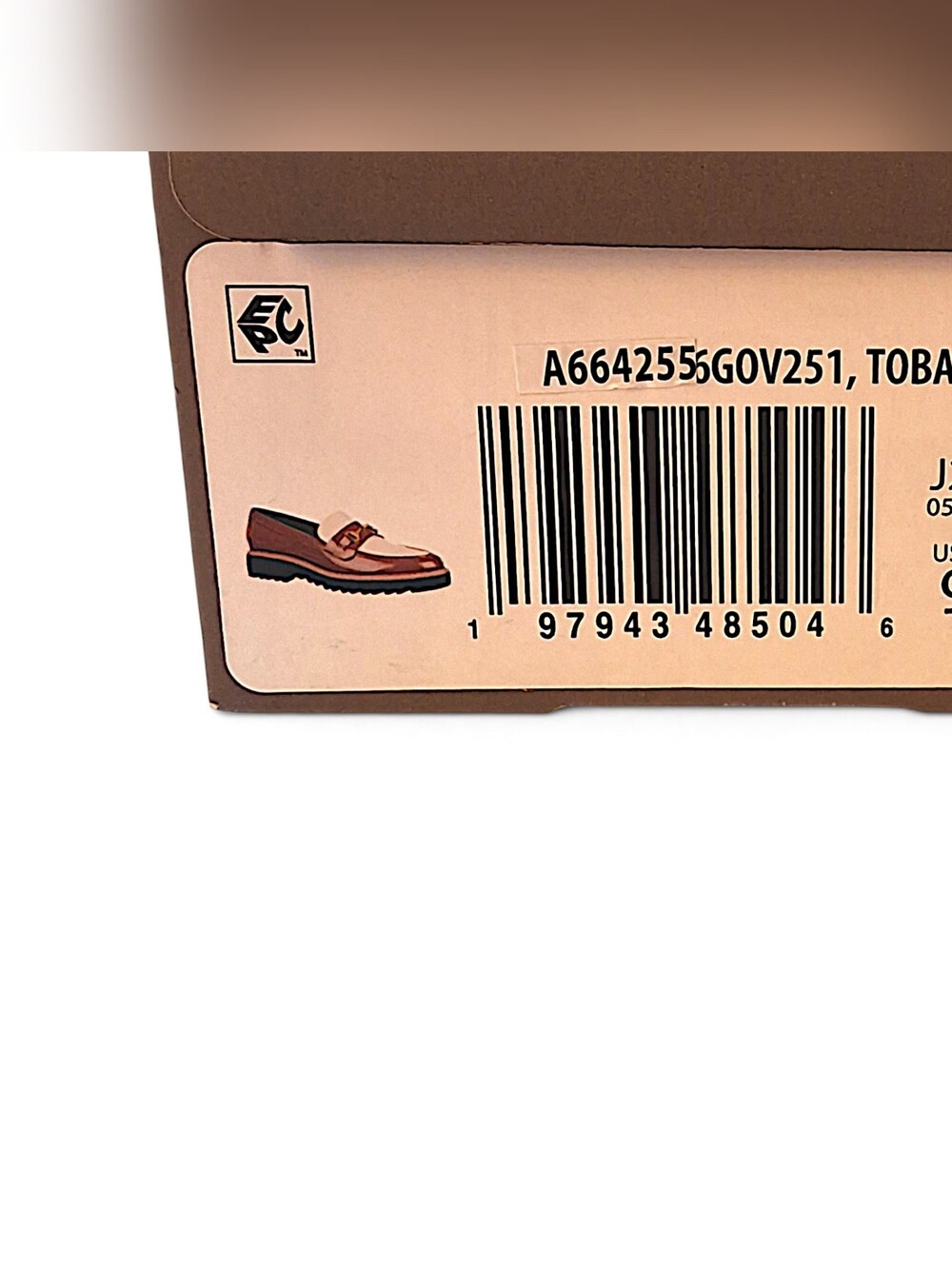 Franco Sarto Colette Horsebit Lug Loafers Tobacco Brown Wide 9W - New in Box - Picture 15 of 16